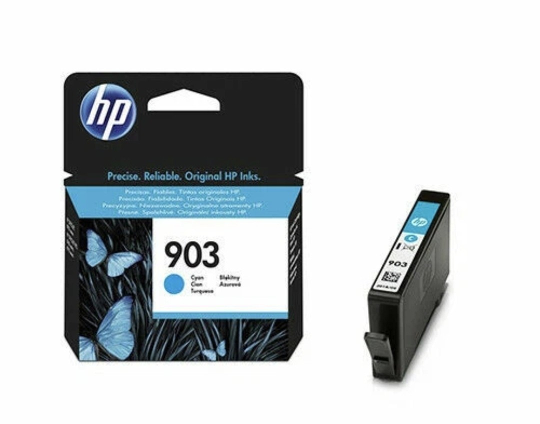 Original HP 903 Cyan Ink Cartridge (T6L87AE) OfficeJet Pro 6960 6970 All-in-one