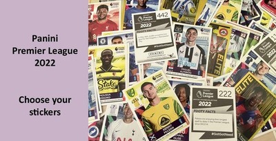 Panini Premier League 2022 Sticker SIE WÄHLEN AUS LISTE