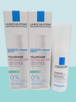 LA ROCHE POSAY TOLERIANE ROSALIAC AR VISIBLE REDNESS REDUCING CREAM 1.35 OZ 2PC
