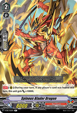 Vanguard TCG card V-EB12/026EN R Spinous Blader Dragon Team Dragon’s Vanity!