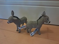 Schleich Farm Life Bauernhof Tiere 2x Esel Konvolut neu