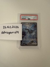 PSA 10 Kyurem ex 168/086 SV11B: Black Bolt SAR (Japanese)