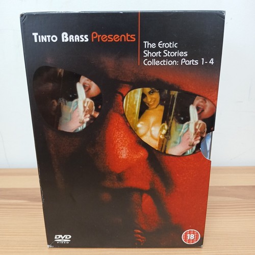 Tinto Brass Collection DVD Boxset Die erotischen Kurzgeschichten Geschenke Teile 1-4 R0