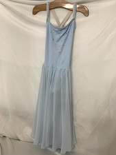 Lyrical Dance Costume Blue Child SIze 12-14