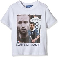 Fff Ep 1001 Valbuena Jungen T-Shirt Kurzarmshirt Oberteil, Weiss 8 Jahre