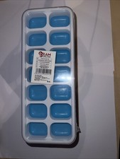 Ram® 4 X Pk Silicone Stackable Ice Cube Tray Non Spill Dishwasher Safe BPA Free