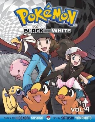 Pokmon Black and White, Vol 4 (Pokemon) - Paperback By Hidenori Kusaka - GOOD