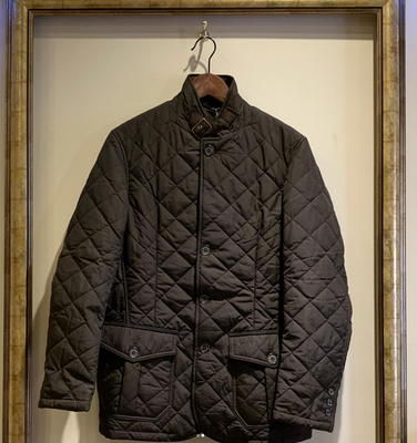 プ*。様 Barbour lutz jacket sサイズ Black ~ BARBOUR LUTZ Men's Quilted Jacket MSRP$380 Rugged