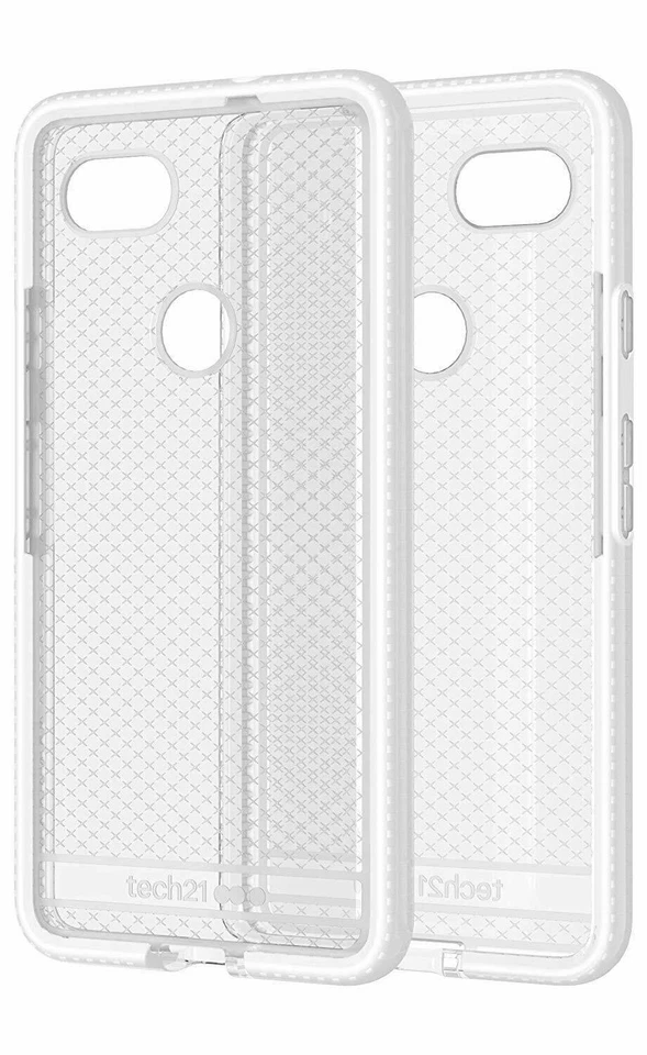 Tech 21 Evo Check Case Cover for Google Pixel 2 XL Clear White T21-5812 - Image 4 of 4