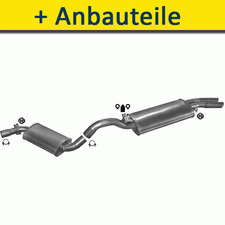 Auspuff Auspuffanlage für VW GOLF II 1.8 107/112/90PS 1984-1991