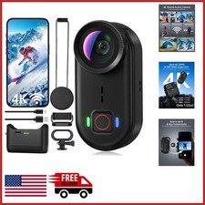 Waterproof Mini Action Camera 4K with Long Battery Life for Outdoor Adventures