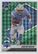 2021 Panini Mosaic Green Mosaic Prizm Austin Ekeler #114 2qw
