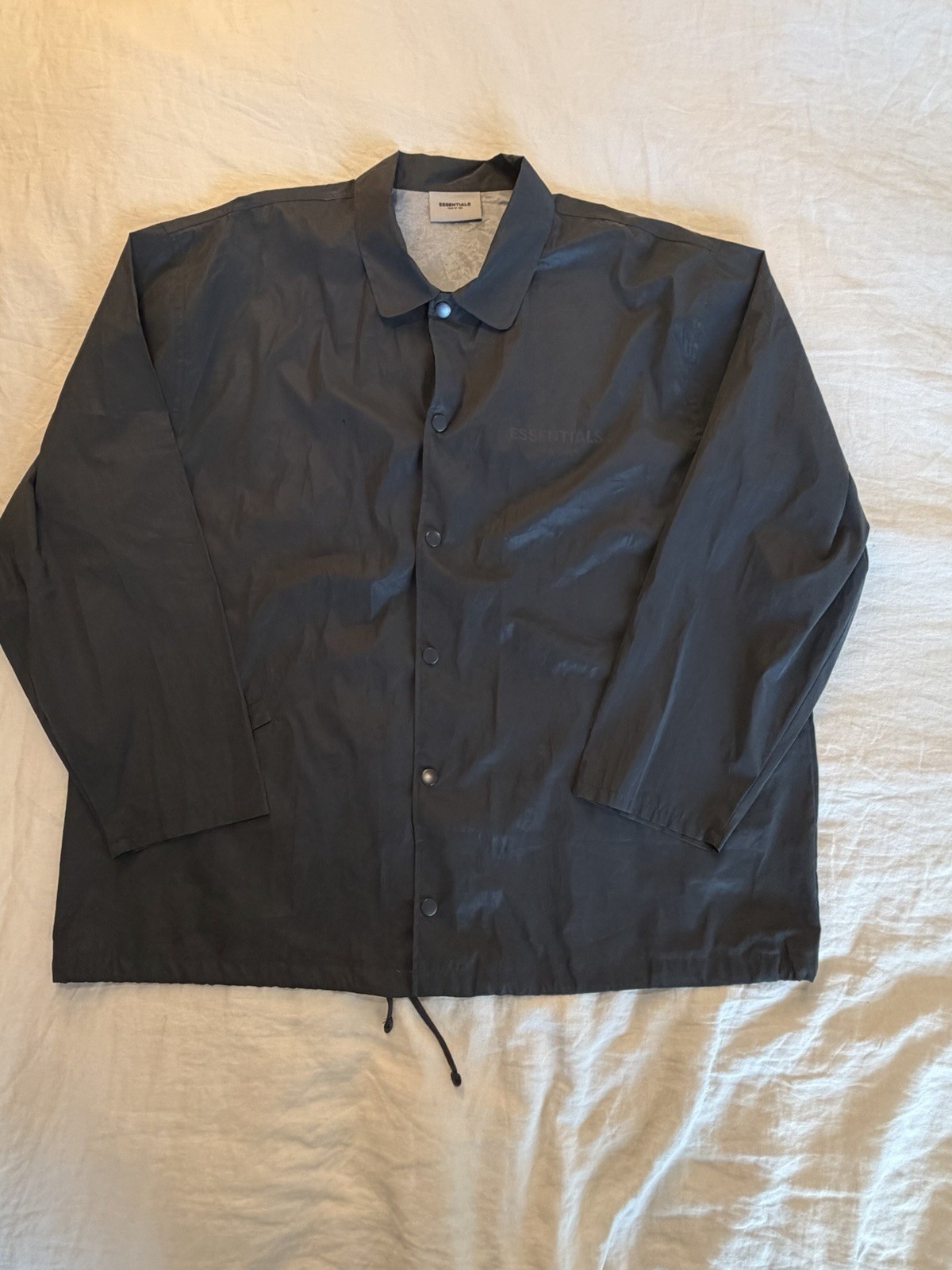FOG Essentials Oversized Coaches Jacket RARE Refl… - image 1