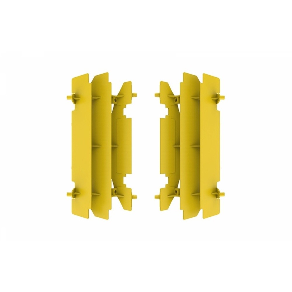 Free Shipping Radiator Shrouds Polisport Suzuki Yellow For Motorcycle Parts