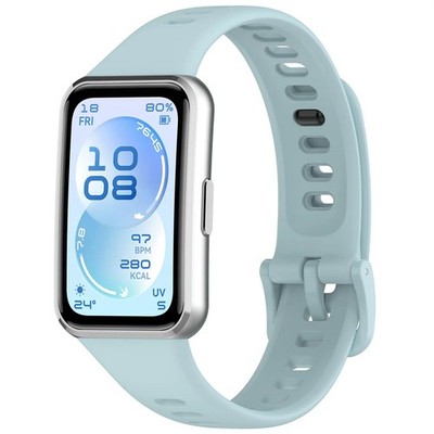 Armband für Huawei Band 11 / 11 Pro Bizon Uhrarmbänd Uhrbänd Bänd Hellblau
