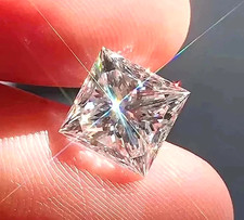 Shine Bright with 1 Carat Princess Cut Lab Diamond D Color VVS1