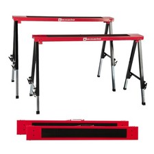 2x Werkzeugkönig® Arbeitsbock Klappbock Faltbock 250 kg Werkstattbock Gerüstbock