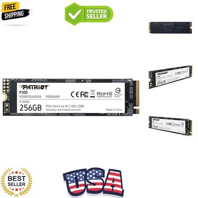 Patriot P300 M.2 PCIe Gen 3 x4 256GB Low-Power Consumption SSD
