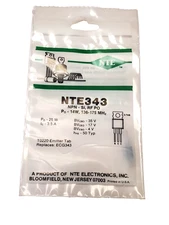 NTE343 "Original" NTE  TO-220 Transistor  AKA MRF261  1 pc