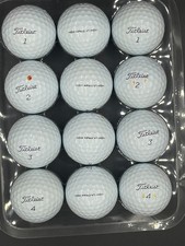 Titleist Pro V1 Left Dot AAAA 12 Used Golf Balls 4A RARE, LIMITED RELEASE 
