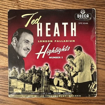 Ted Heath   London Palladium Highlights 3 - Vinyl 7'' Single UK Import - VG+