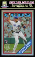 2023 Topps Chrome 1988 Topps Baseball #88BC-20 Christopher Morel - Cubs RC