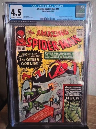 Amazing Spider-Man #14 CGC 4.5 Cream to Off-White Pages
