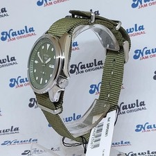 Brand New Seiko 5 Sports SRPE65K1 Automatic Dial Green Nylon AUtomatic BNIB NOS 4