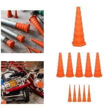 11-częściowy przemysłowy hydrauliczny zestaw gumowych korków węży 3 rozmiary