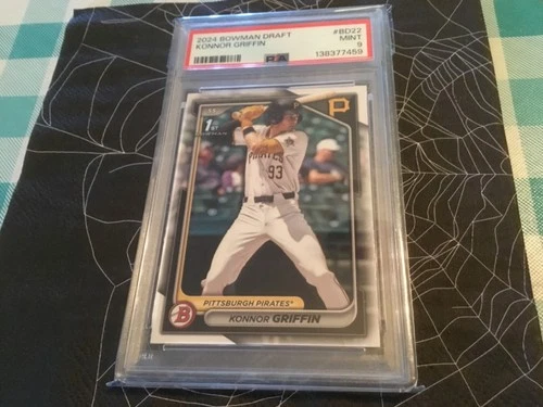 2024 Bowman Draft Konnor Griffin Rookie Card PSA 9