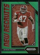 2023 Panini Prizm Draft Picks #NR-23 Byron Young New Recruits Green