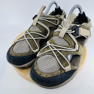Merrell Cambrian Convert Hiking Sandals Mens 10 Olive Trail Outdoor Shoes