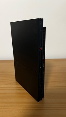 Sony PlayStation 2 PS2 Slim SCPH-79001 Console Tested Working Plays Games Black