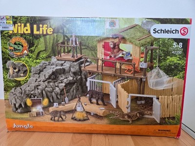 Schleich Wild Life CROCO Dschungel Labor Spielset 42350 mit Extras