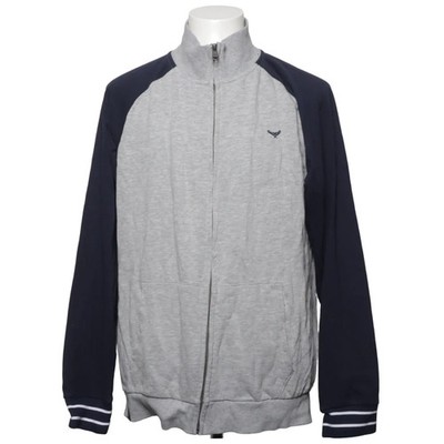 Threadbare, Kapuzenpullover, Größe: XL, Grau/Blau #EHI