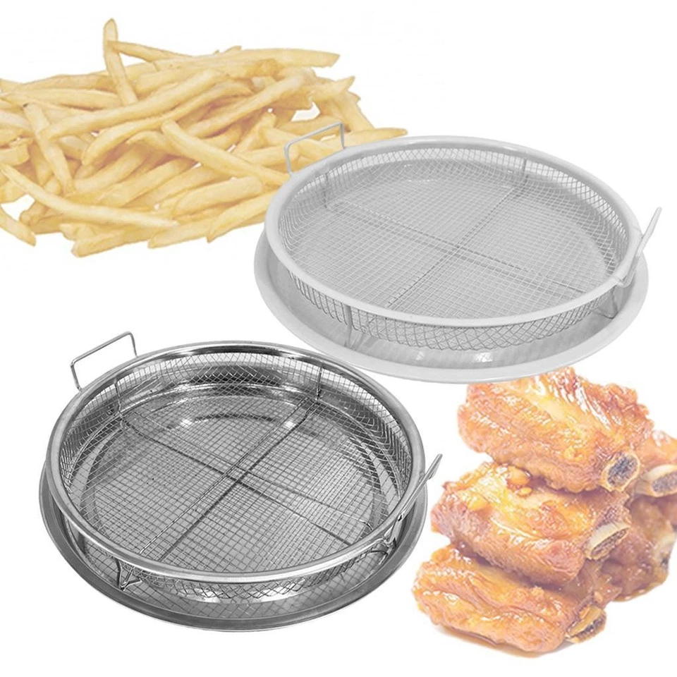 Oven Baking Mesh Rack for Oil Draining And Chips