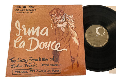 Brian Brooke Theatre Irma La Douce Sexy French Musical South Africa LP Rare