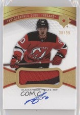 2021 Upper Deck Ultimate Collection Debut Threads 38/99 Alexander Holtz Auto 0c3