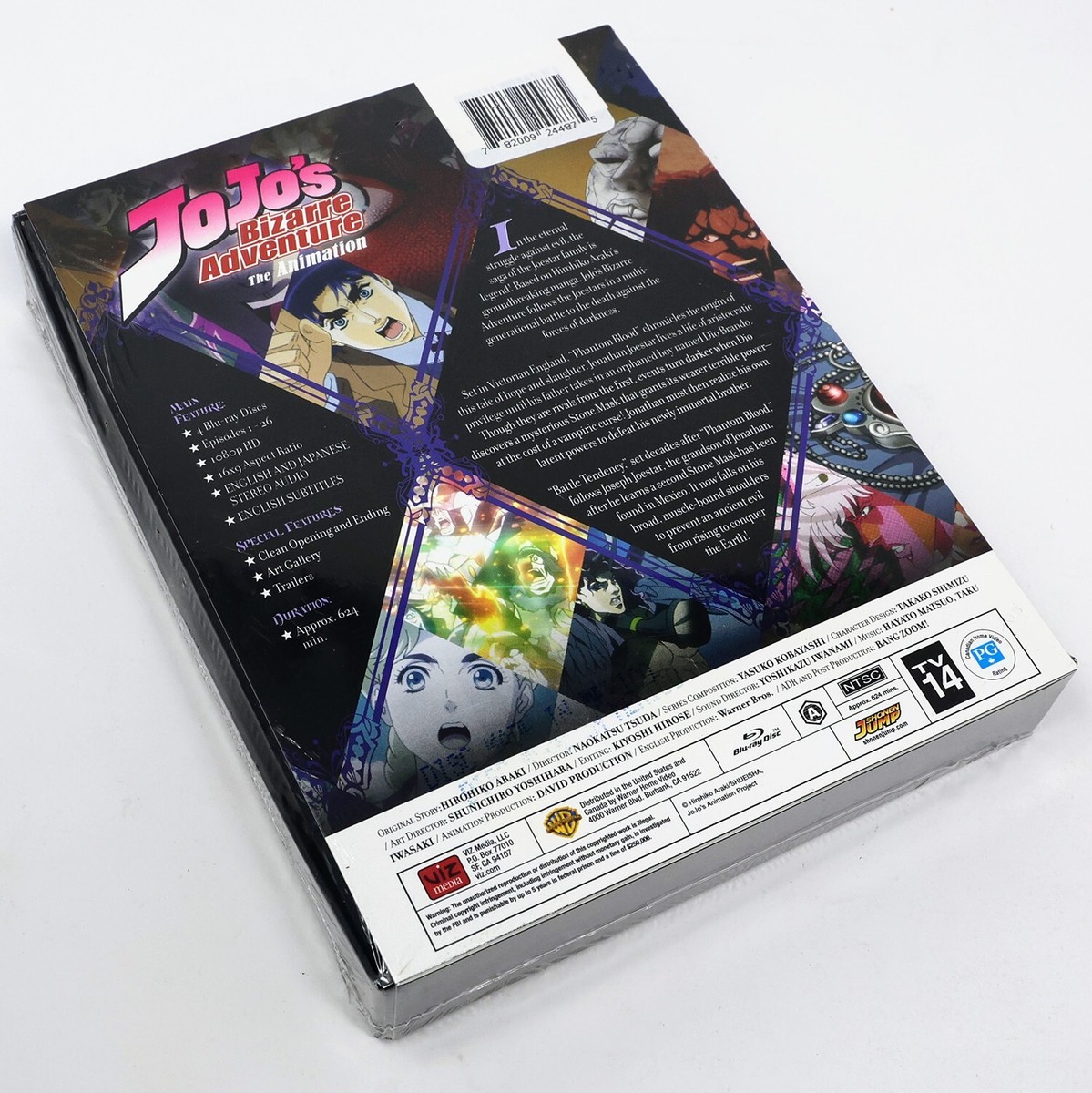 JoJo's Bizarre Adventure Season 1 2 3 4 5 Limited Edition Anime
