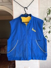 Subaru World Rally Team 555 Blue Zip Vest Racing Cars Japan Auto Brand 555 Team