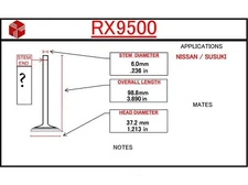 Engine Exhaust Valve ITM RX9500