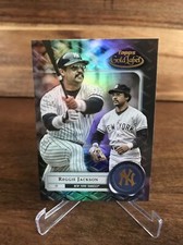 2022 Topps Gold Label Base Class 1 Black #57 Reggie Jackson - New York Yankees