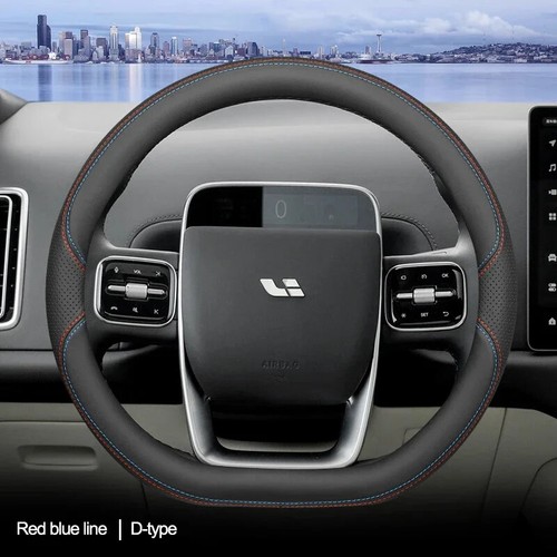 High Leather Car Steering Wheel Cover for Li Lixiang Leading Ideal One L7 L8 L9 - Picture 11 of 14