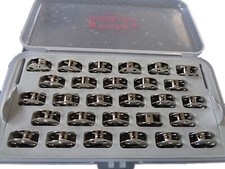 1 Box 28PCS Bobbins 45785 For SINGER FEATHERWEIGHT 221, 220, 222, 301 301A