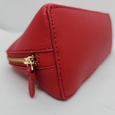 NEW Cole Haan Go Anywhere Case Logo Leather Pouch 9