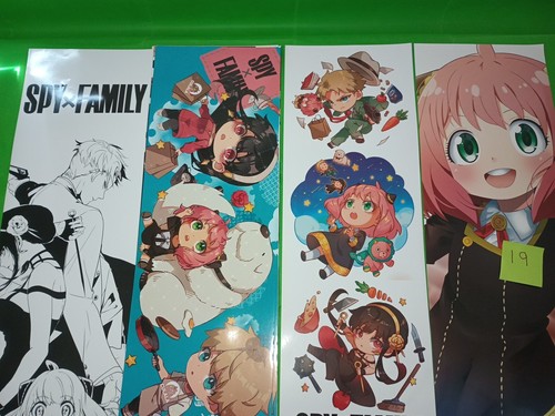 lot of 85 large 32 1/4x11 inches anime inspired posters,naruto,spy family,demon - Picture 8 of 20