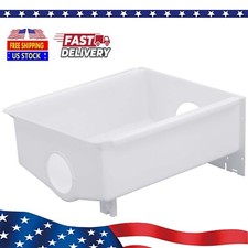 Refrigerator Ice Bucket for Whirlpool/Kenmore/Kitchenaid/Amana Refrigerators etc