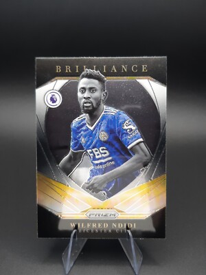 Wilfred Ndidi 2021-22 Panini Prizm Premier league Brilliance #19 Leicester City