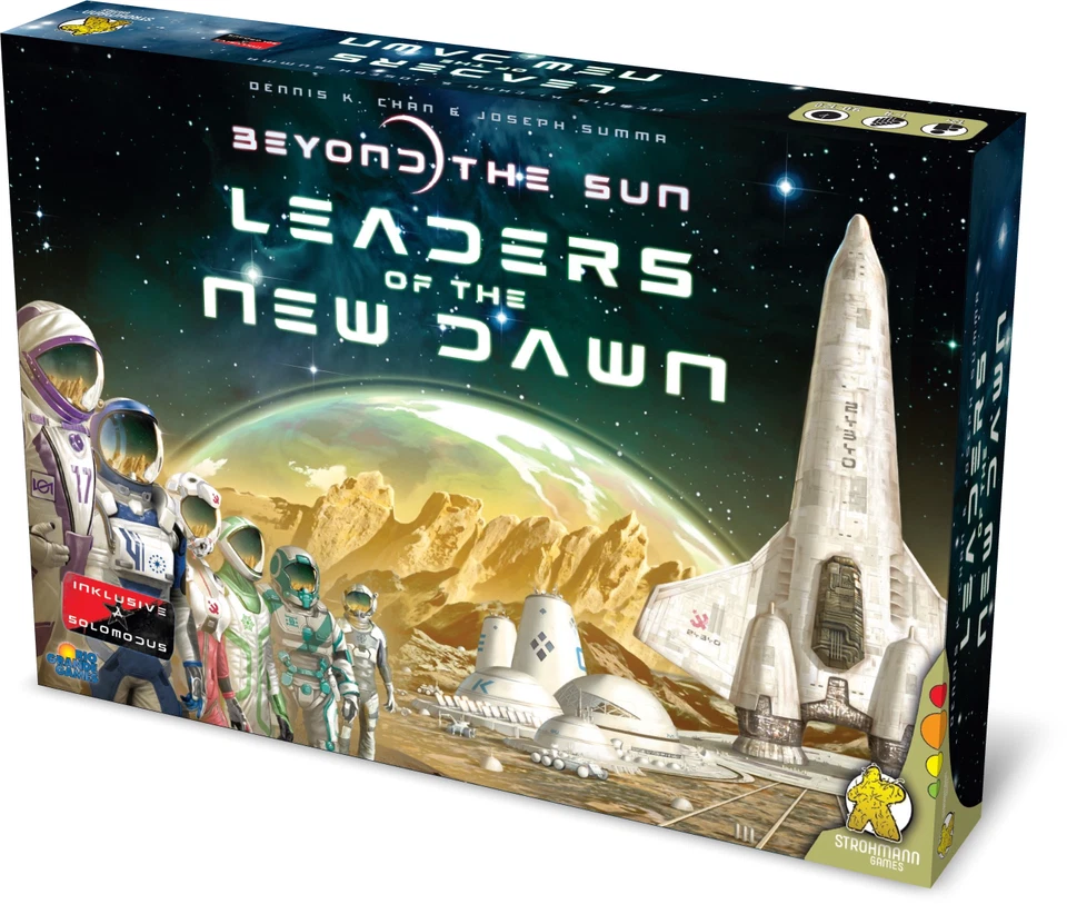 Leaders of the New Dawn Strohmann Games Brettspiel Kennerspiel Strategiespiel - Bild 4 von 4