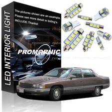 12pc Xenon White Car Interior Led Light Bulb Kit For 1996-1999 Cadillac Deville 12pc Xenon White Car Interior Led Light Bulb Kit For 1996-1999 Cadillac Deville